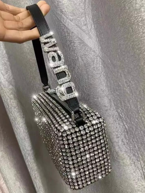Replica Wang Rhinestone Handbag