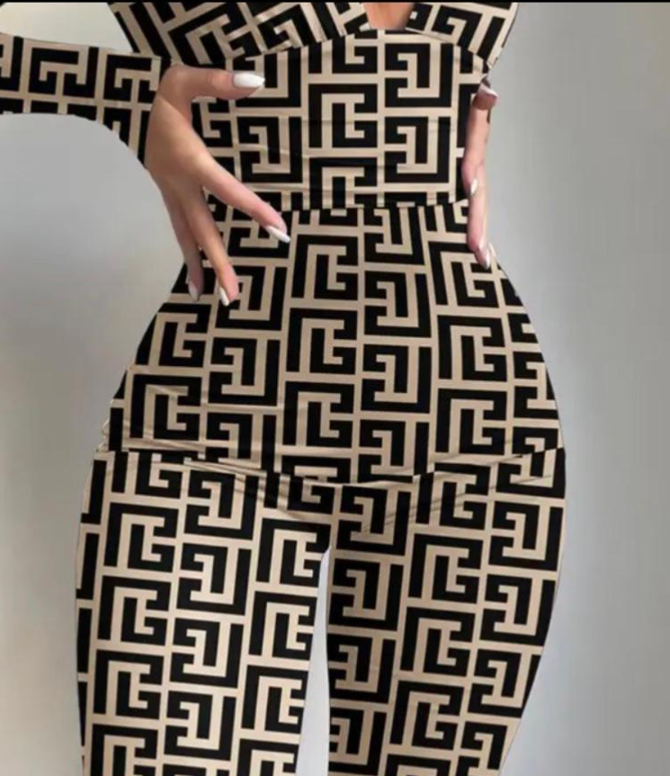 Replica Balmain Monogram Knit Bodysuit