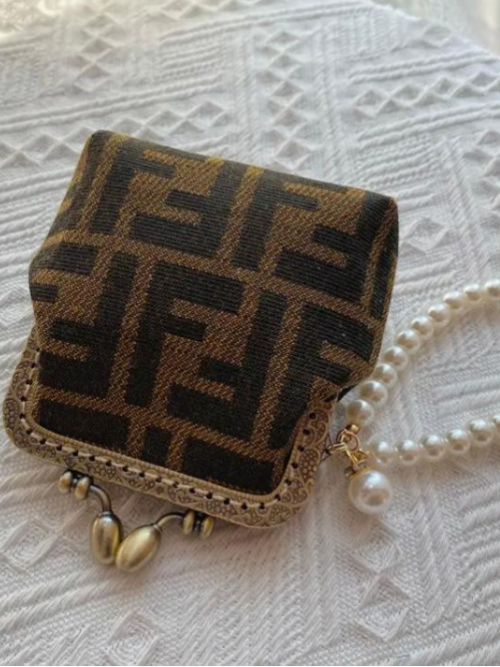 Replica FF Pouch Folding Wallet